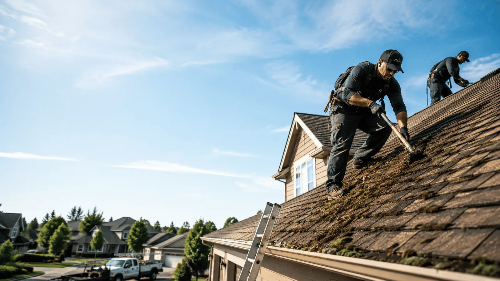 Roof Moss Removal in Camp Pendleton, CA near me